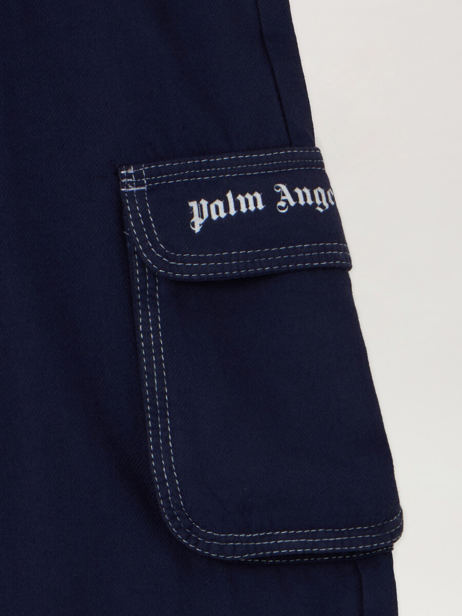 Palm Angels Style Cargo Short 106 Charcoal detail 3