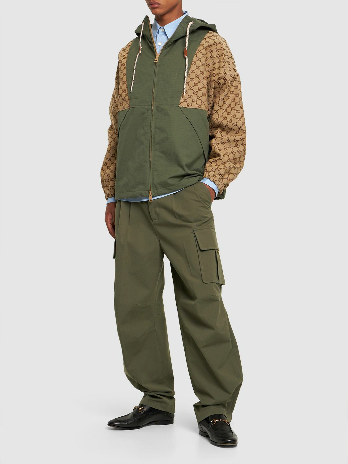Gucci Style Utility Pant 108 Sage detail 3
