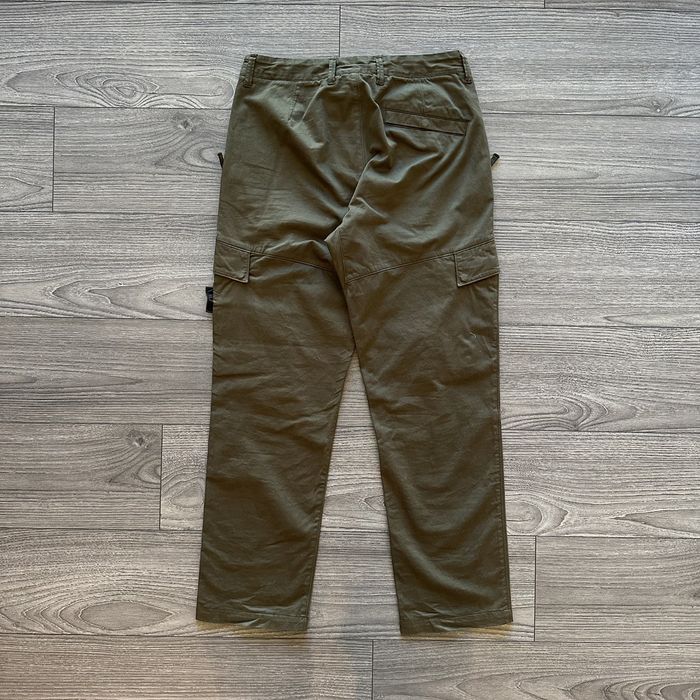 Stone Island Style Ghost Cargo Pant Olive detail 3