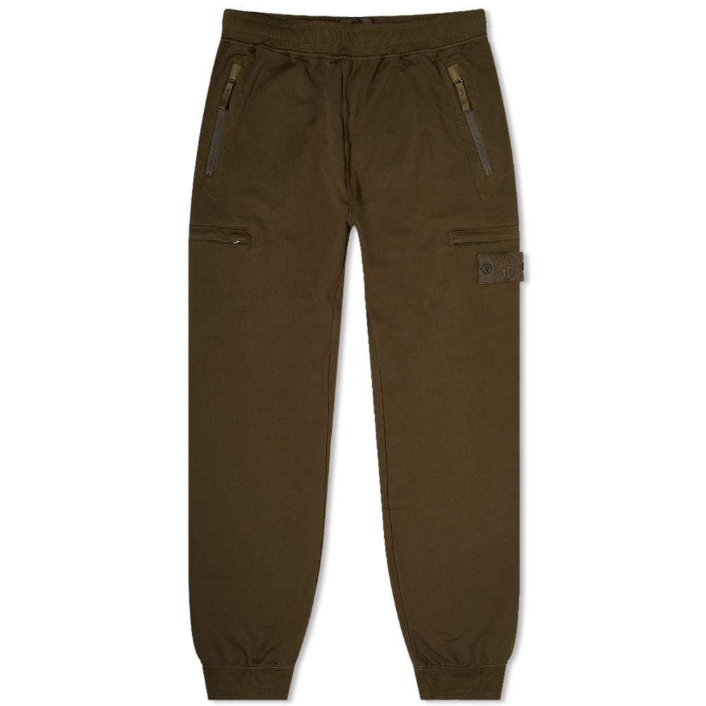 Stone Island Style Ghost Cargo Pant Olive detail 4