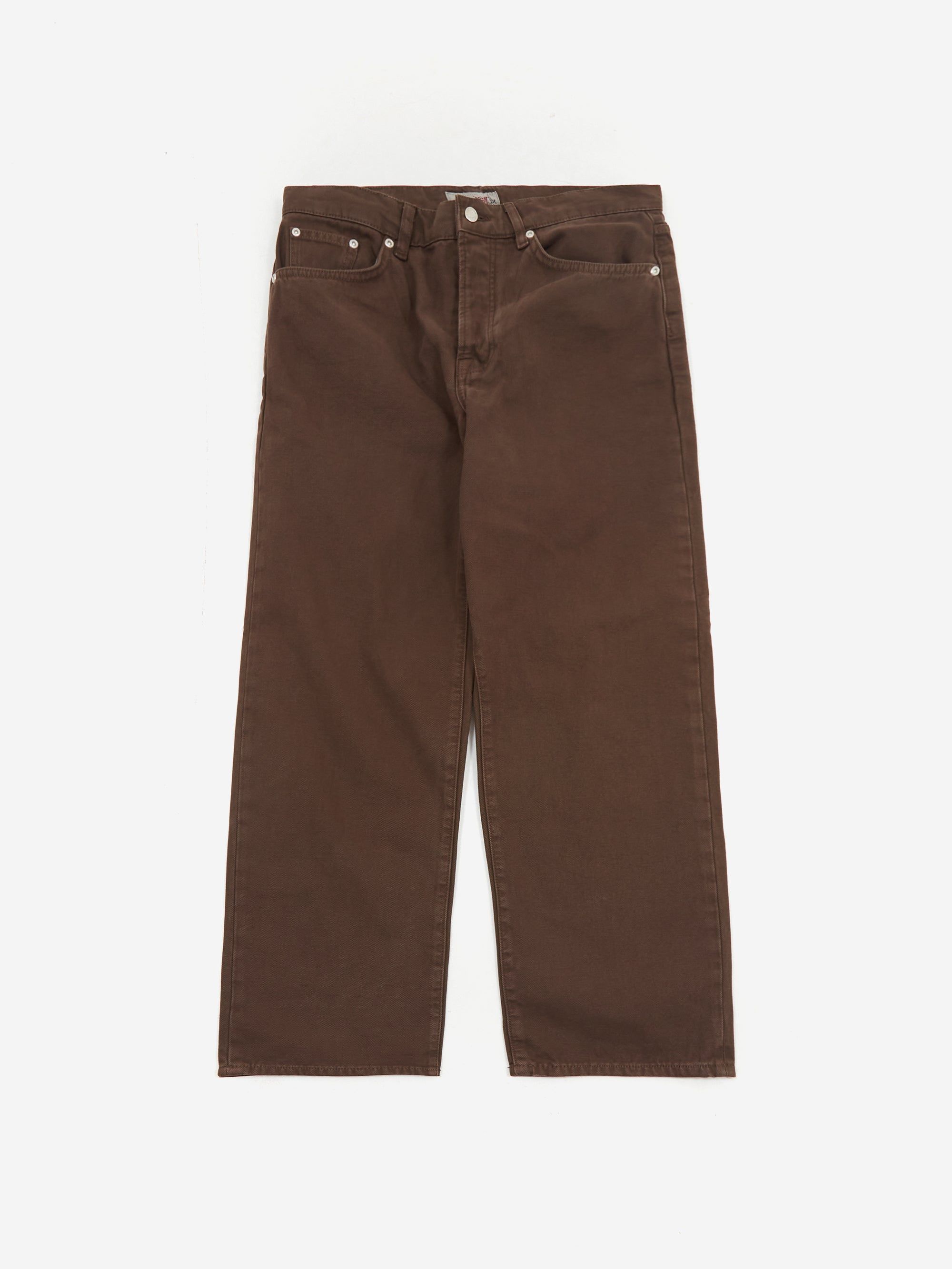 Stussy Style 874 Straight Pant 110 Chocolate detail 4