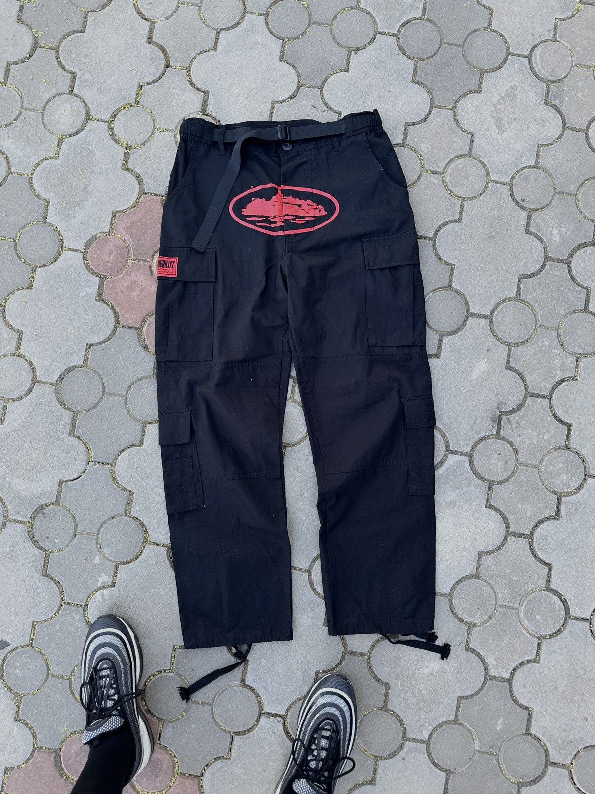 Corteiz Style Parachute Pant 111 Vintage Wash detail 3