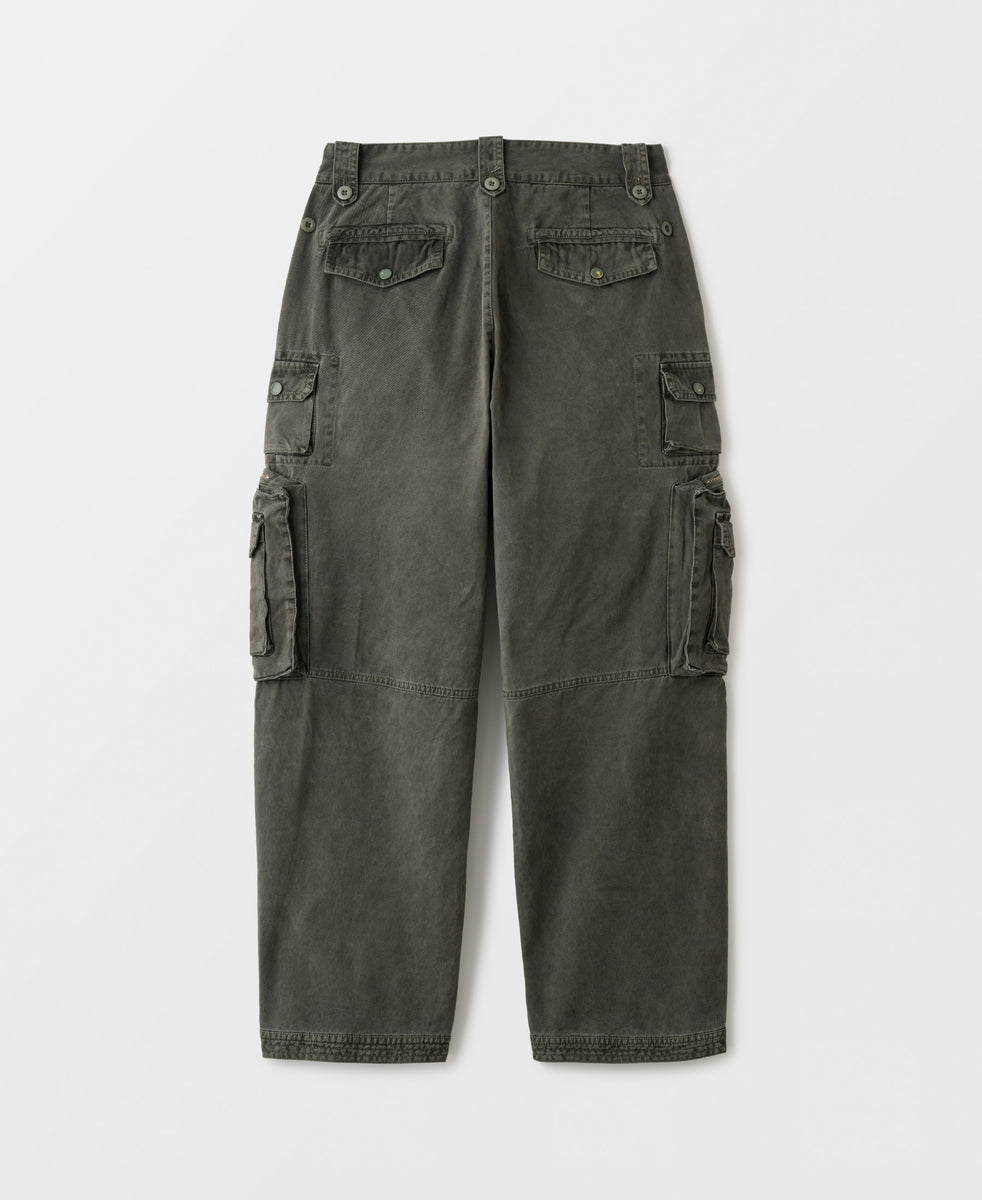 Corteiz Style Parachute Pant 111 Vintage Wash detail 4