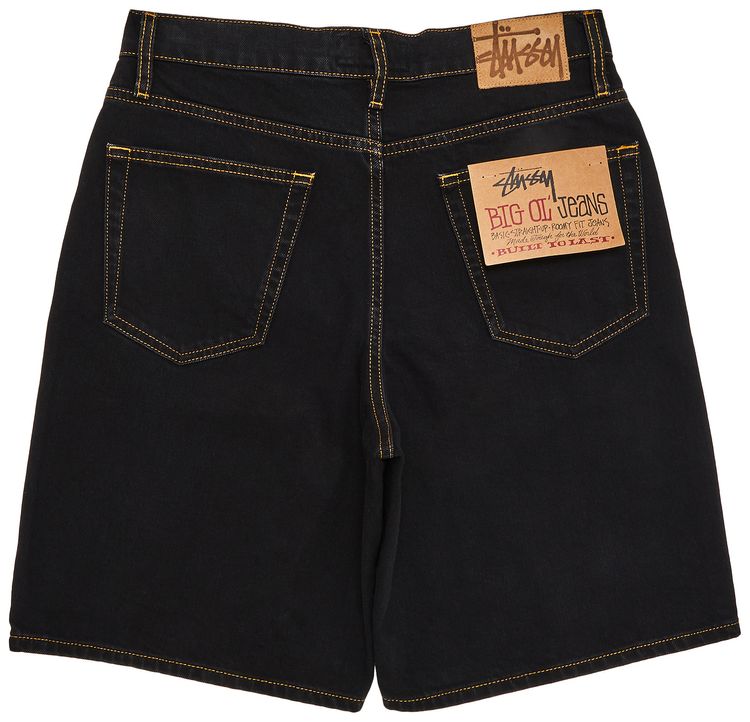 Stussy Style Sweat Short 112 Vintage Wash detail 2