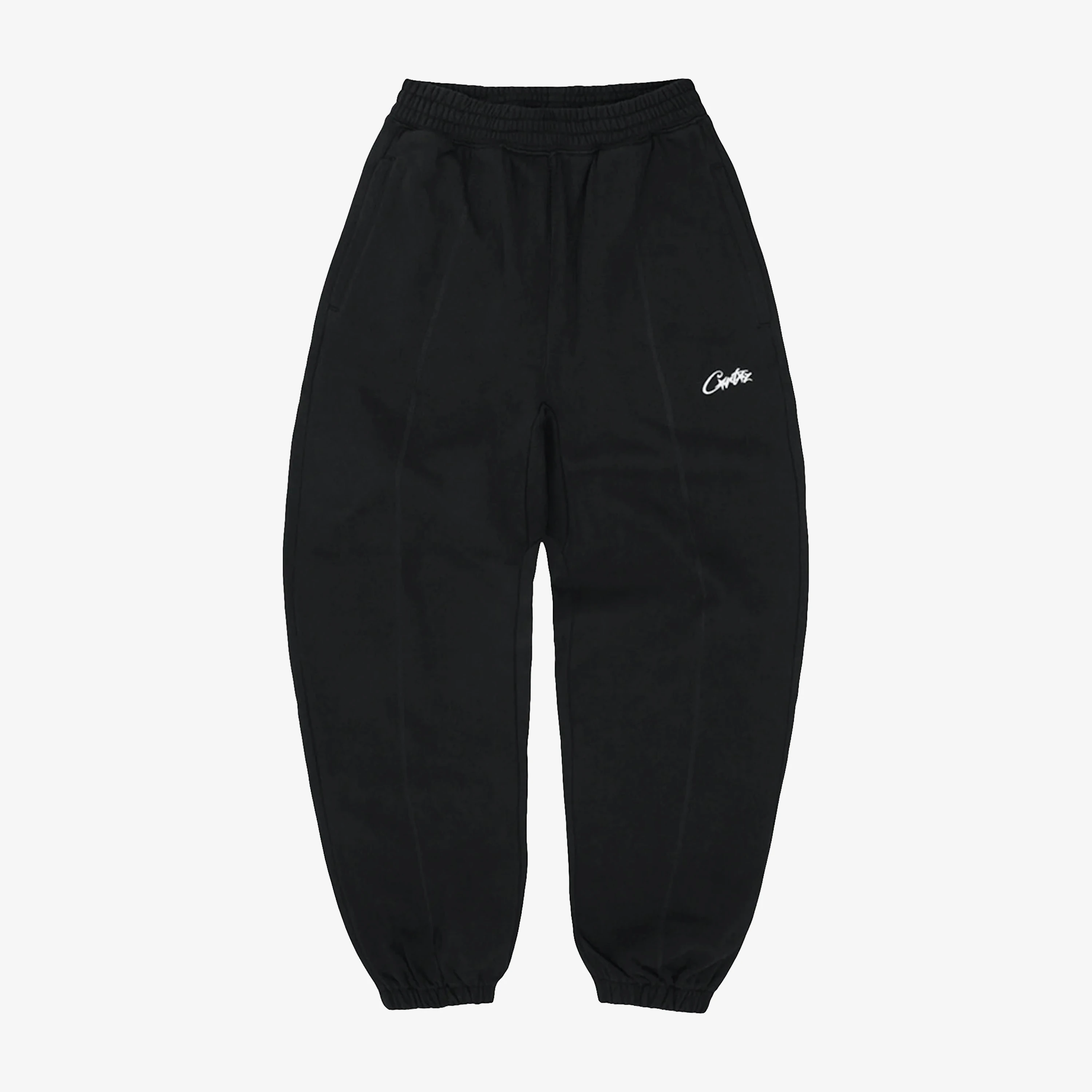 Corteiz Style Fleece Jogger 116 Black detail 4