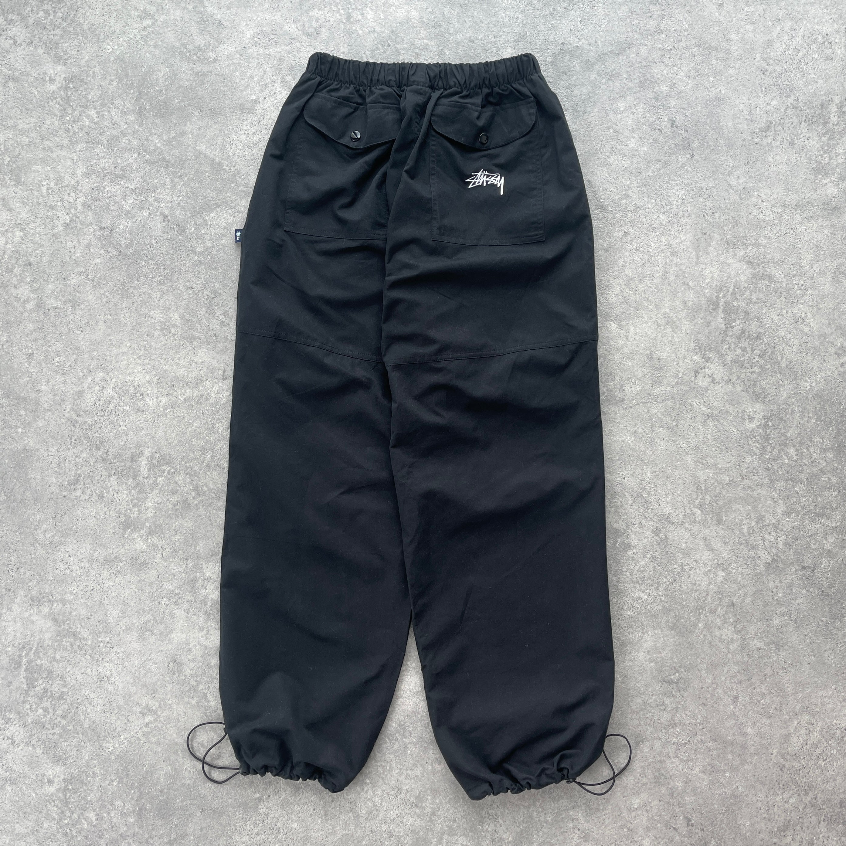 Stussy Style Parachute Pant 118 Raw Denim detail 3