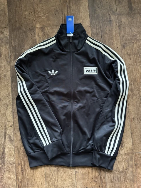 adidas 3-Stripes Firebird Track Black detail 4