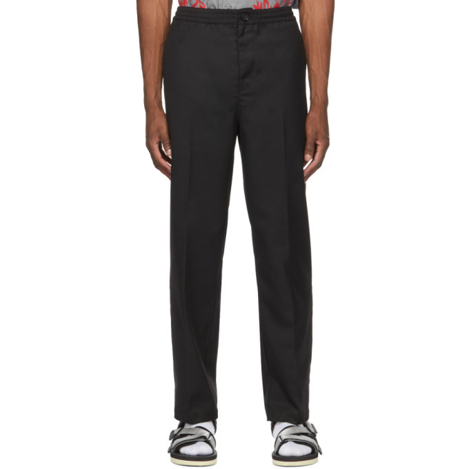 Stussy Style Wool Trouser 121 Black detail 2
