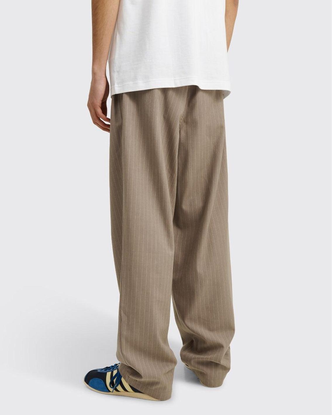 Stussy Style Pleated Trouser 124 Sand detail 2