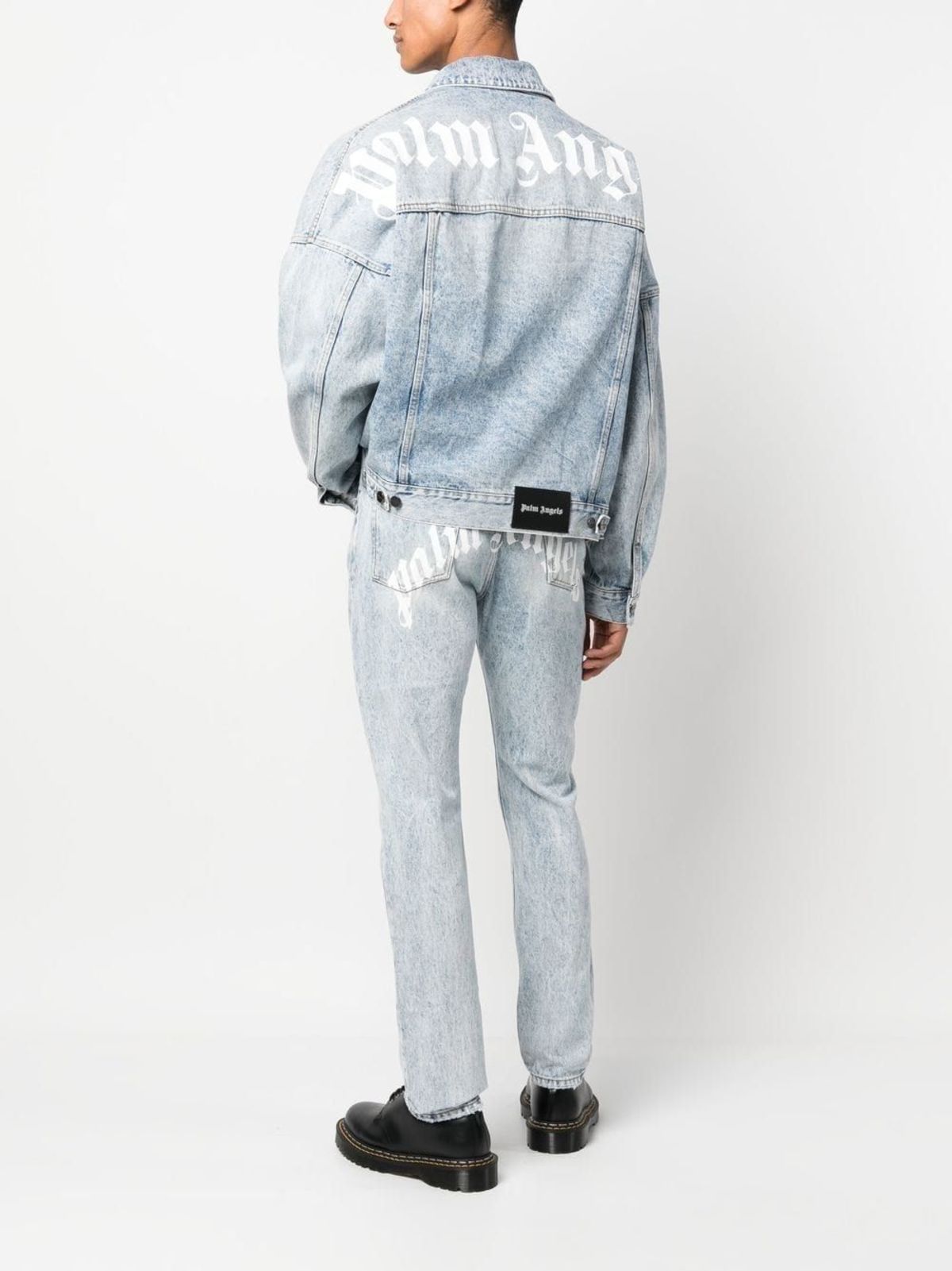 Palm Angels Style Slim Denim 132 Cement detail 2
