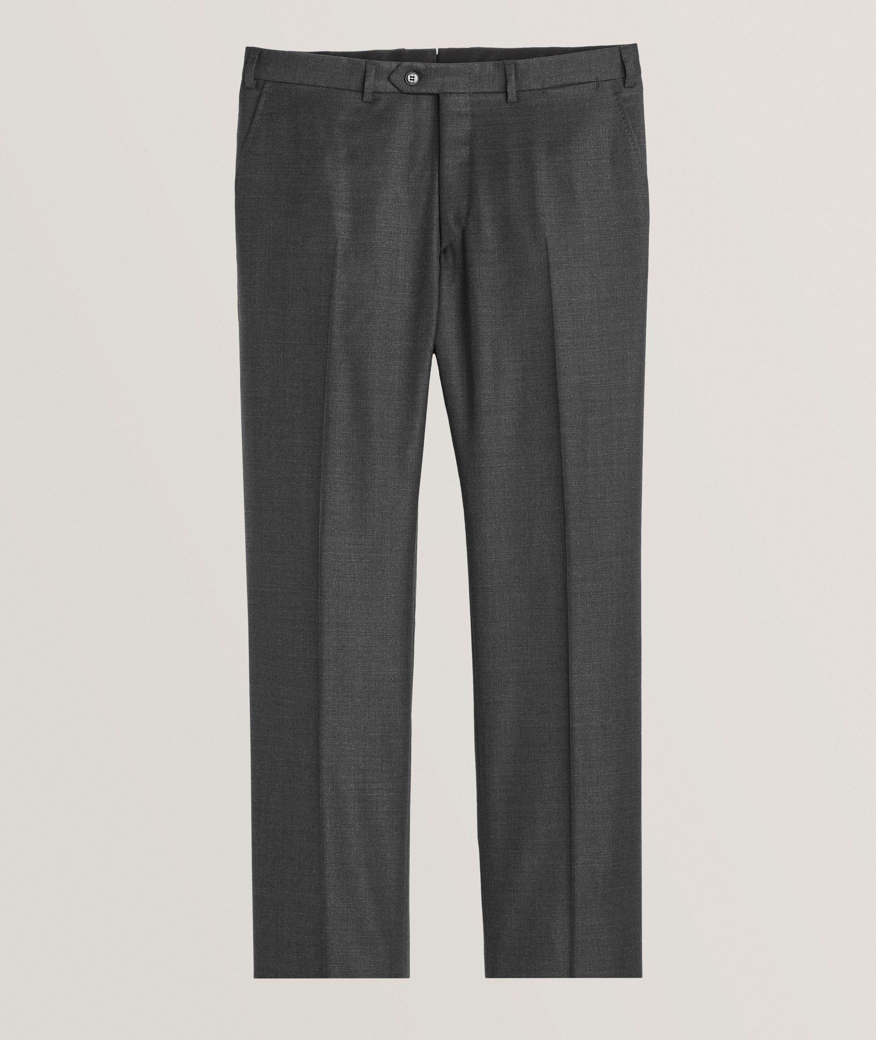 Essentials Style Wool Trouser 134 Raw Denim detail 3