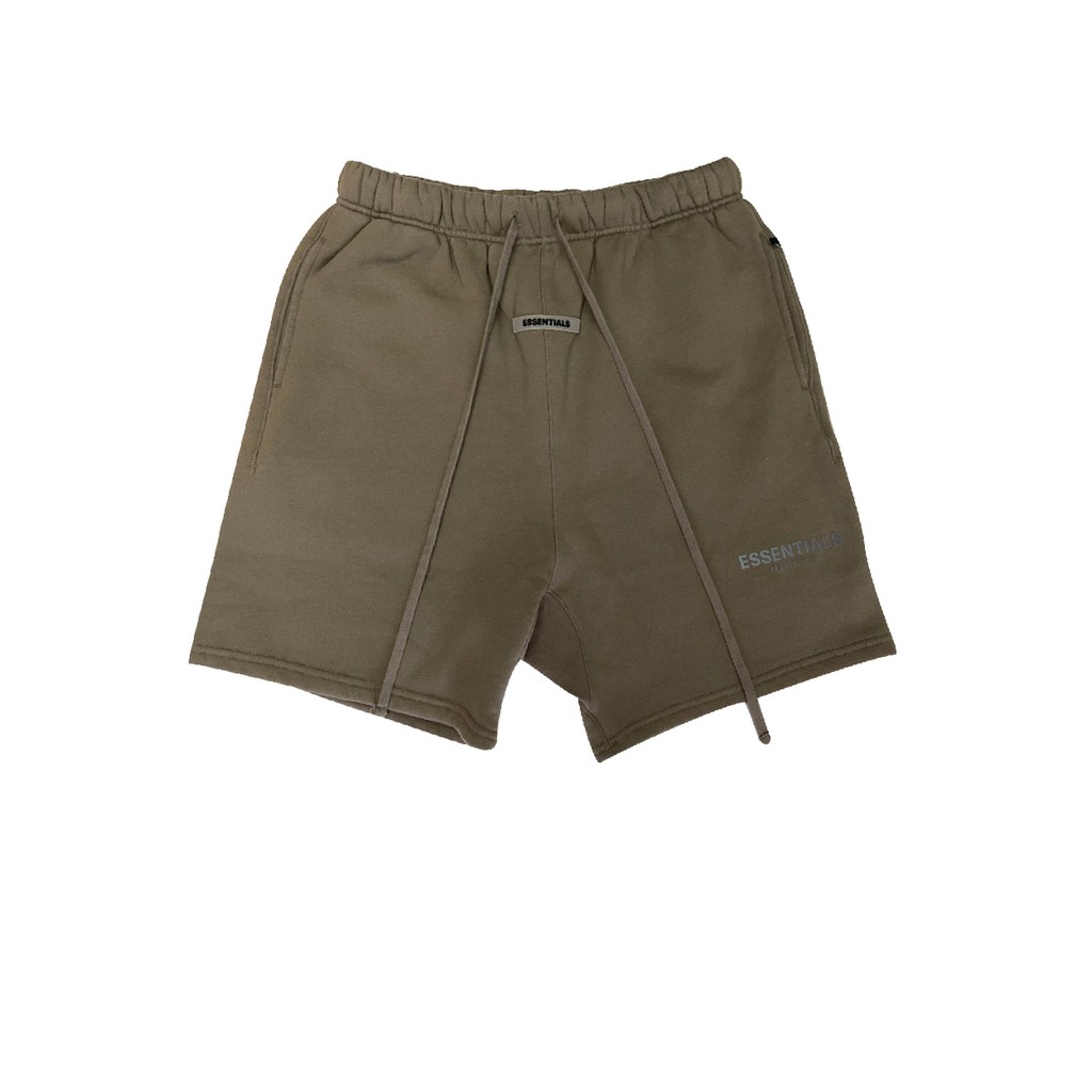 Essentials Style Sweat Short 136 Charcoal detail 2
