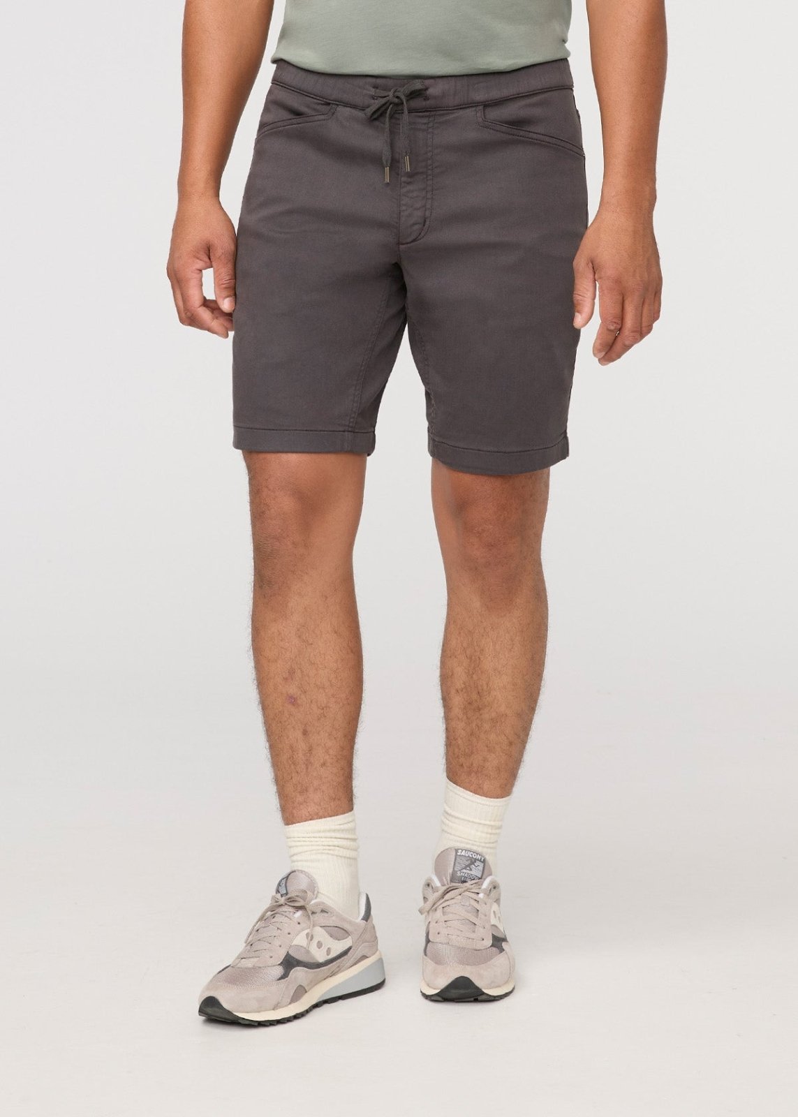 Essentials Style Sweat Short 136 Charcoal detail 4