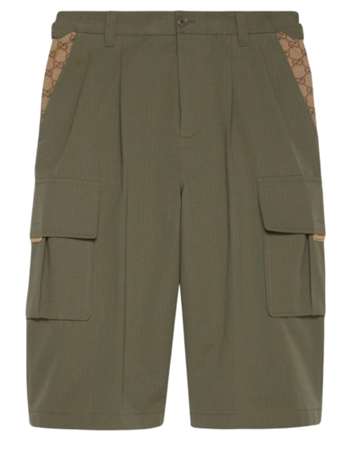 Gucci Style Cargo Short 138 Sage detail 3