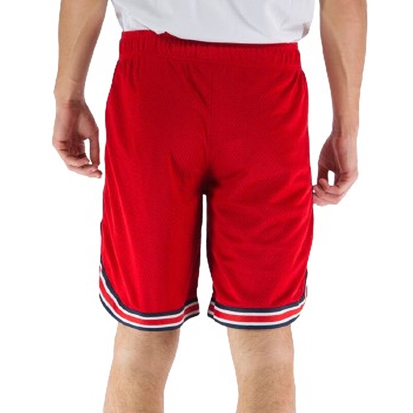 Sup Mesh Basketball Short Red detail 3
