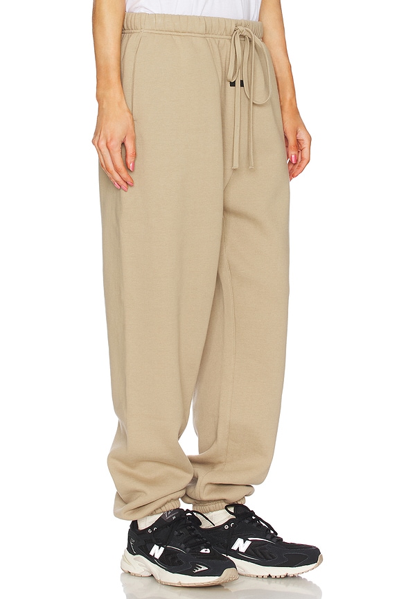 ALD Style Fleece Jogger 143 Sand detail 4
