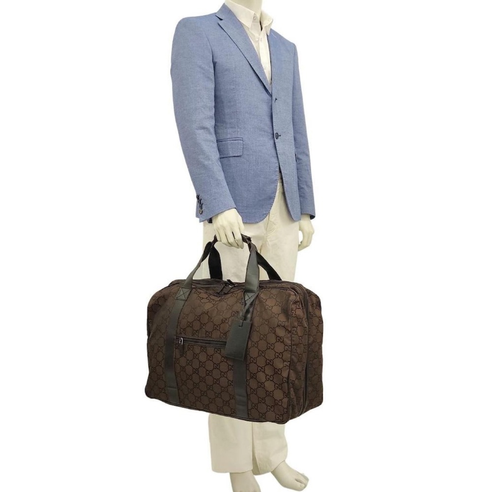 Gucci Style Nylon Cargo 146 Chocolate detail 4