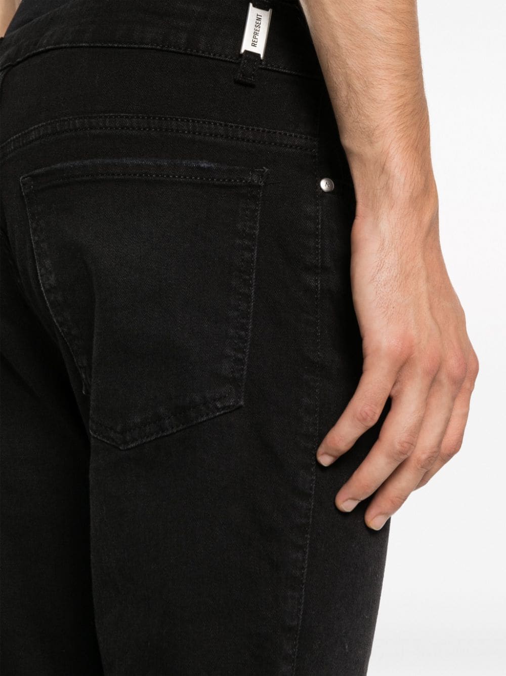 Essentials Style Slim Denim 149 Bone detail 3