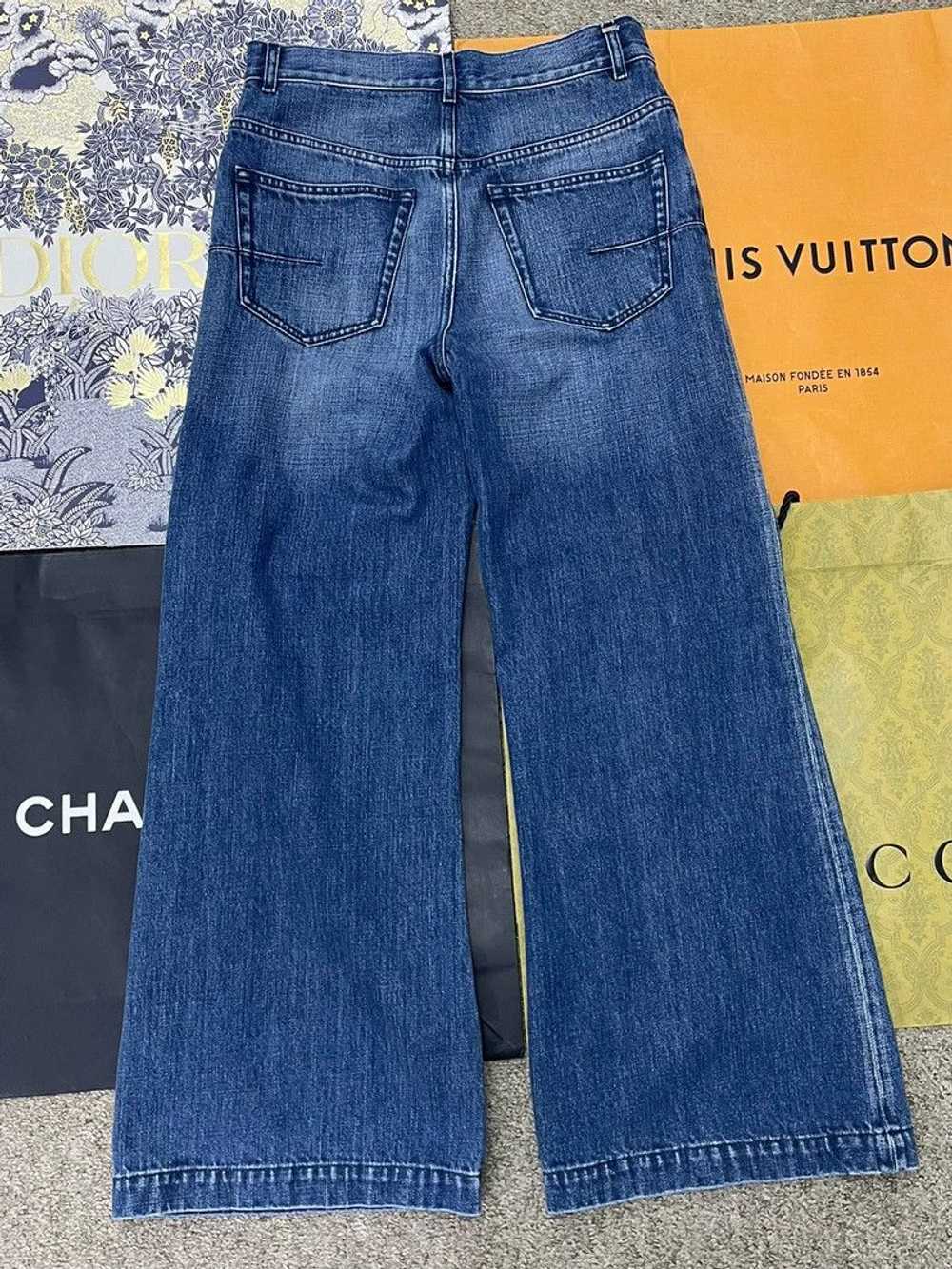 Dior Style Denim Wide Leg 150 Sage detail 4