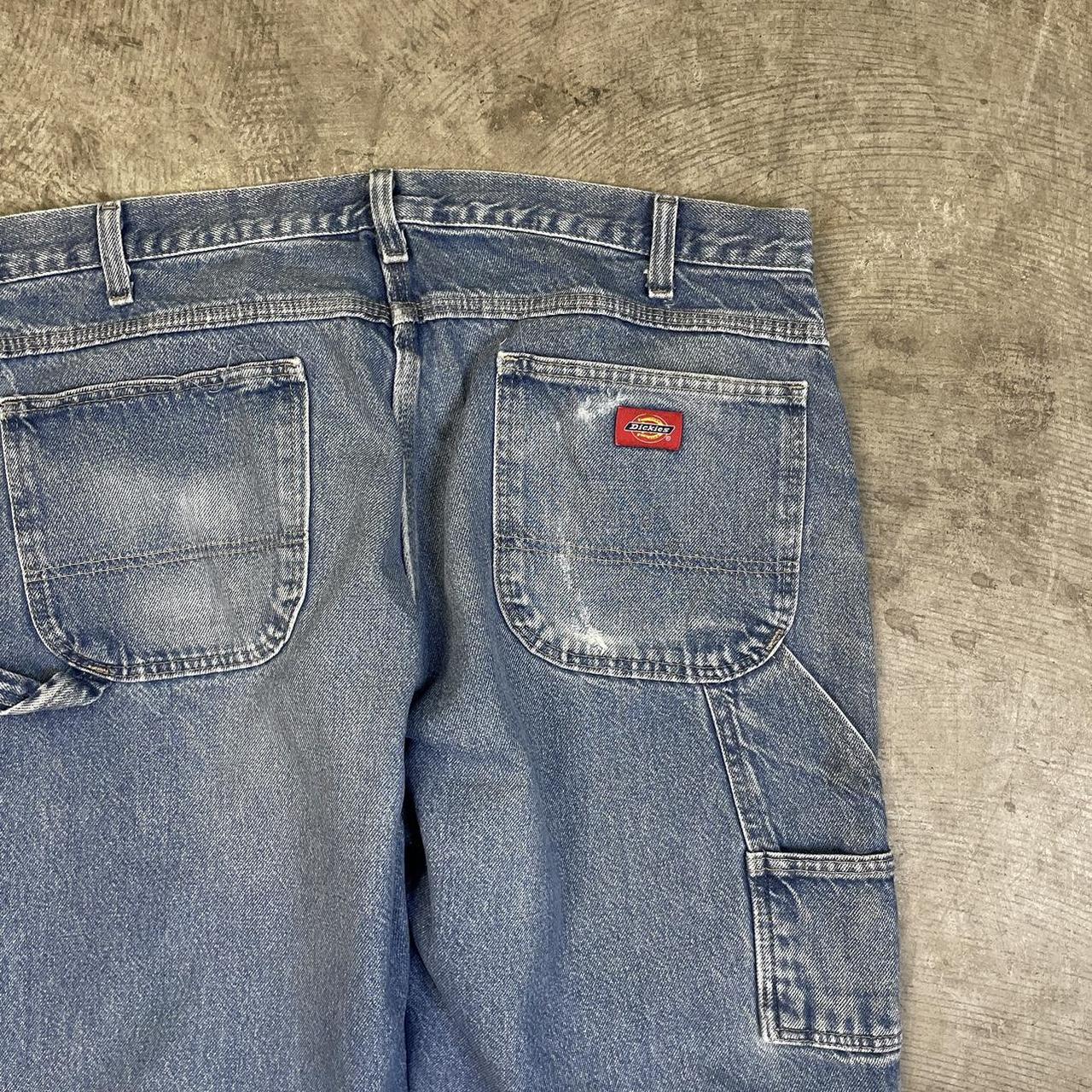 Dickies Style Baggy Denim 154 Vintage Wash detail 2