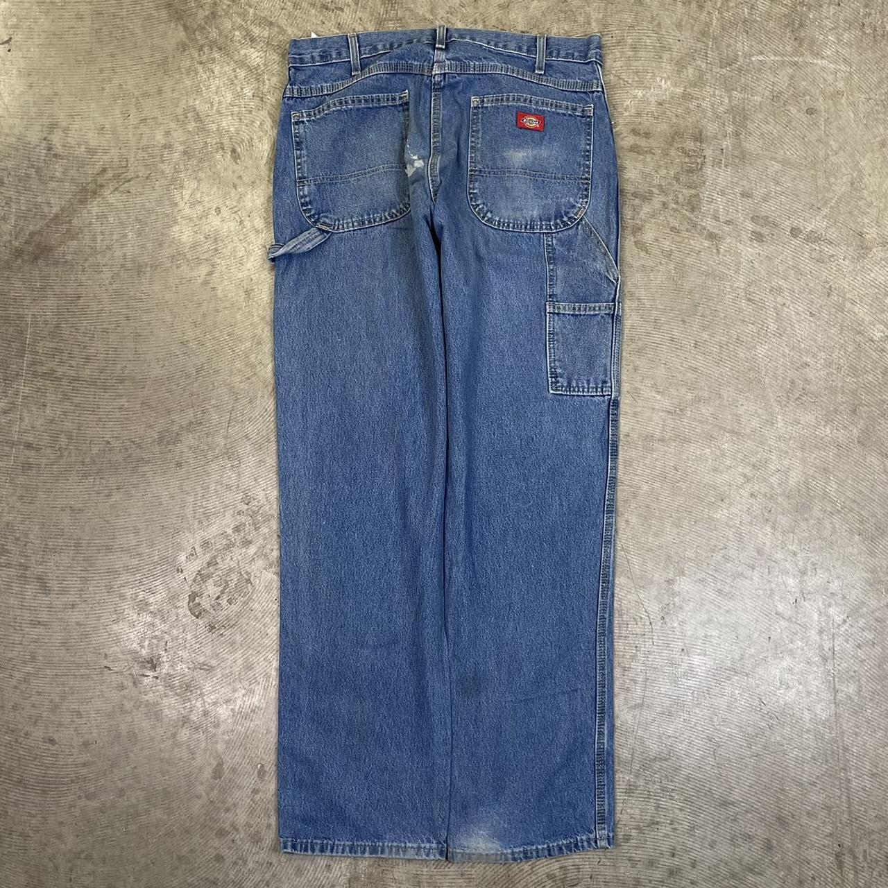 Dickies Style Baggy Denim 154 Vintage Wash detail 4