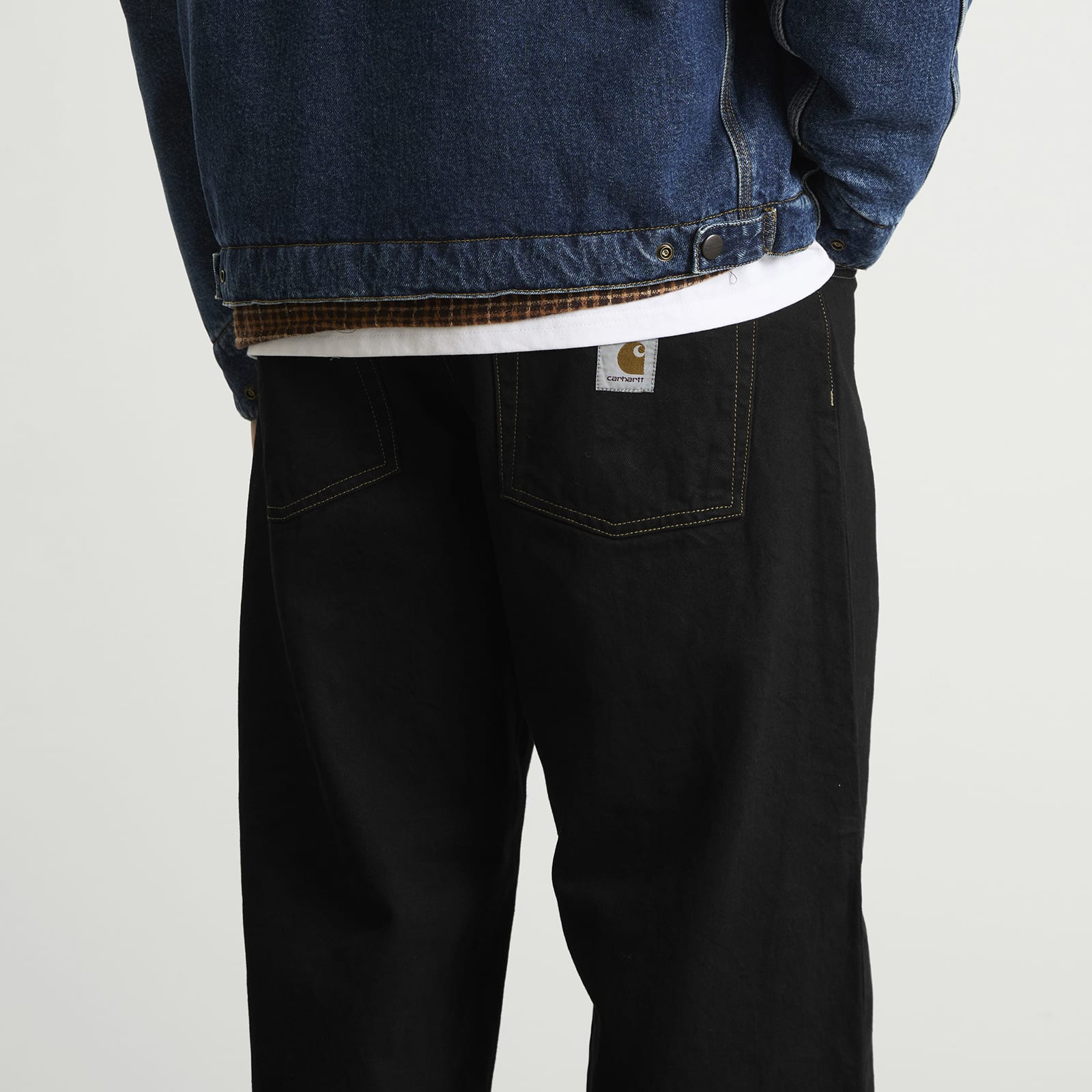 Carhartt Style 874 Straight Pant 158 Raw Denim detail 4