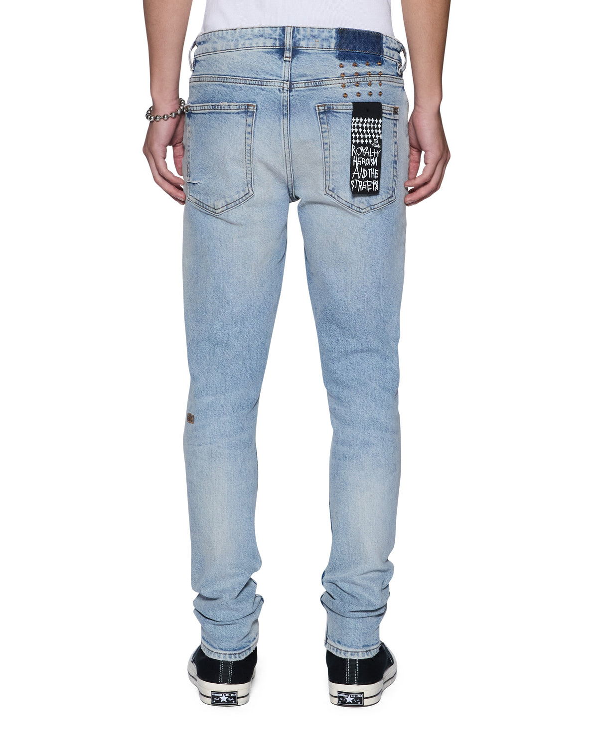 Ksubi Style Van Winkle Skinny Blue detail 2