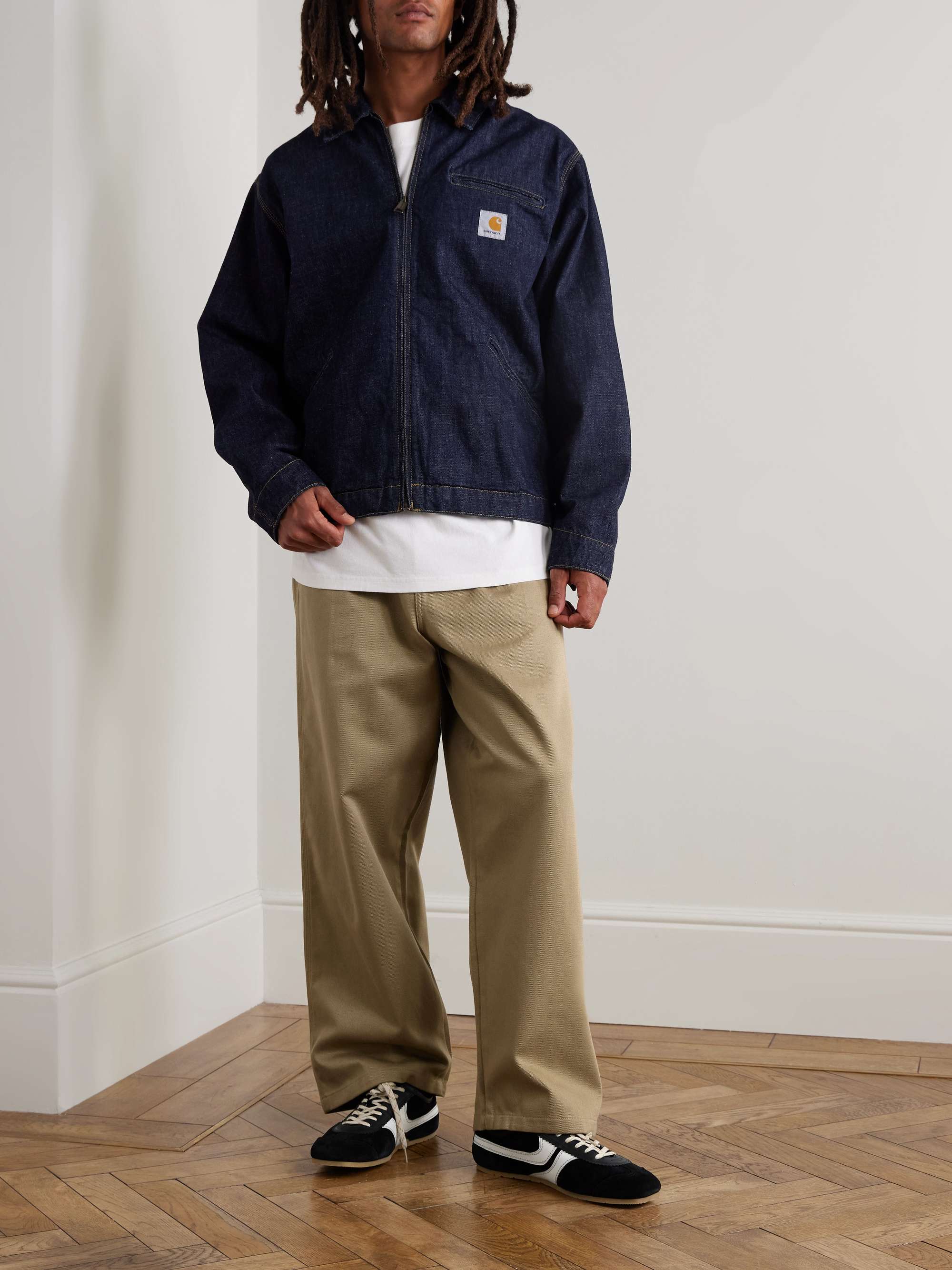 Carhartt Style Pleated Trouser 164 Sand detail 3