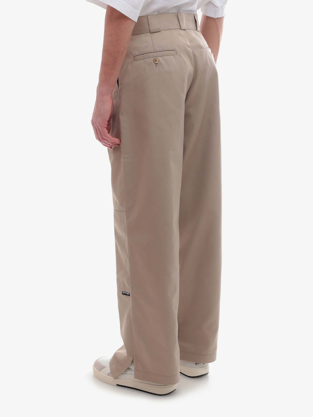 Palm Angels Style Pleated Trouser 168 Stone detail 2