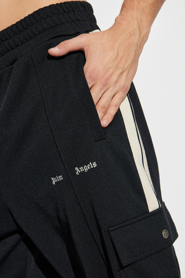 Palm Angels Style Pleated Trouser 168 Stone detail 3