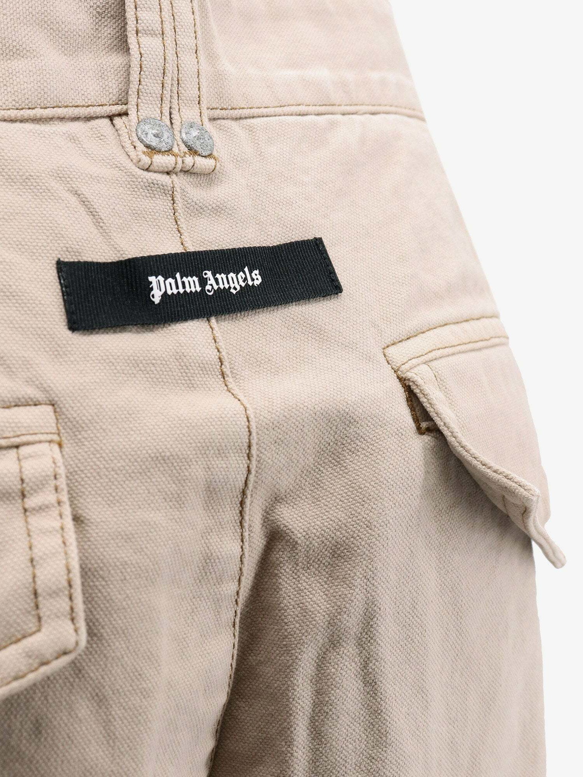 Palm Angels Style Pleated Trouser 168 Stone detail 4