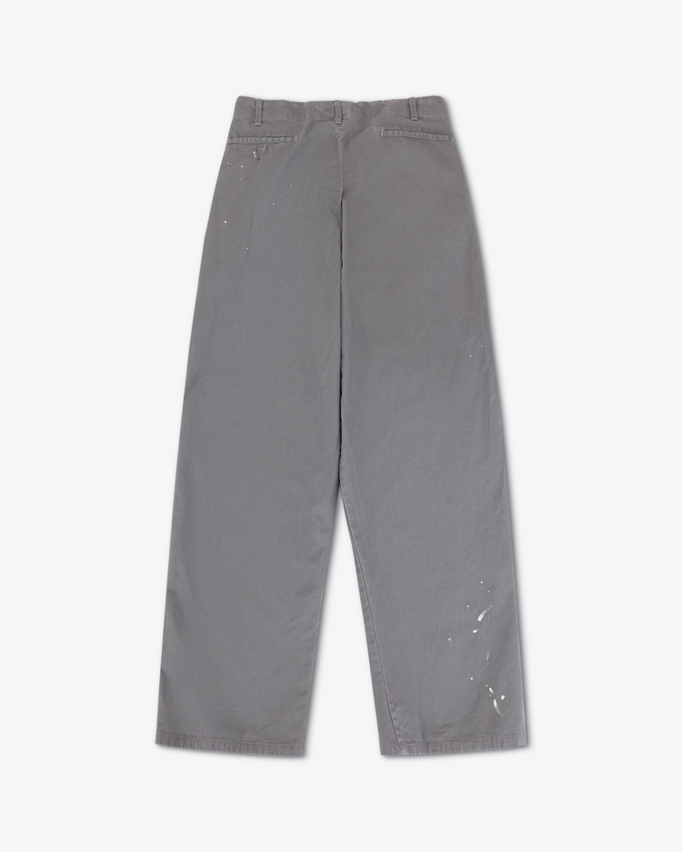 Corteiz Style Pleated Trouser 177 Cement detail 3