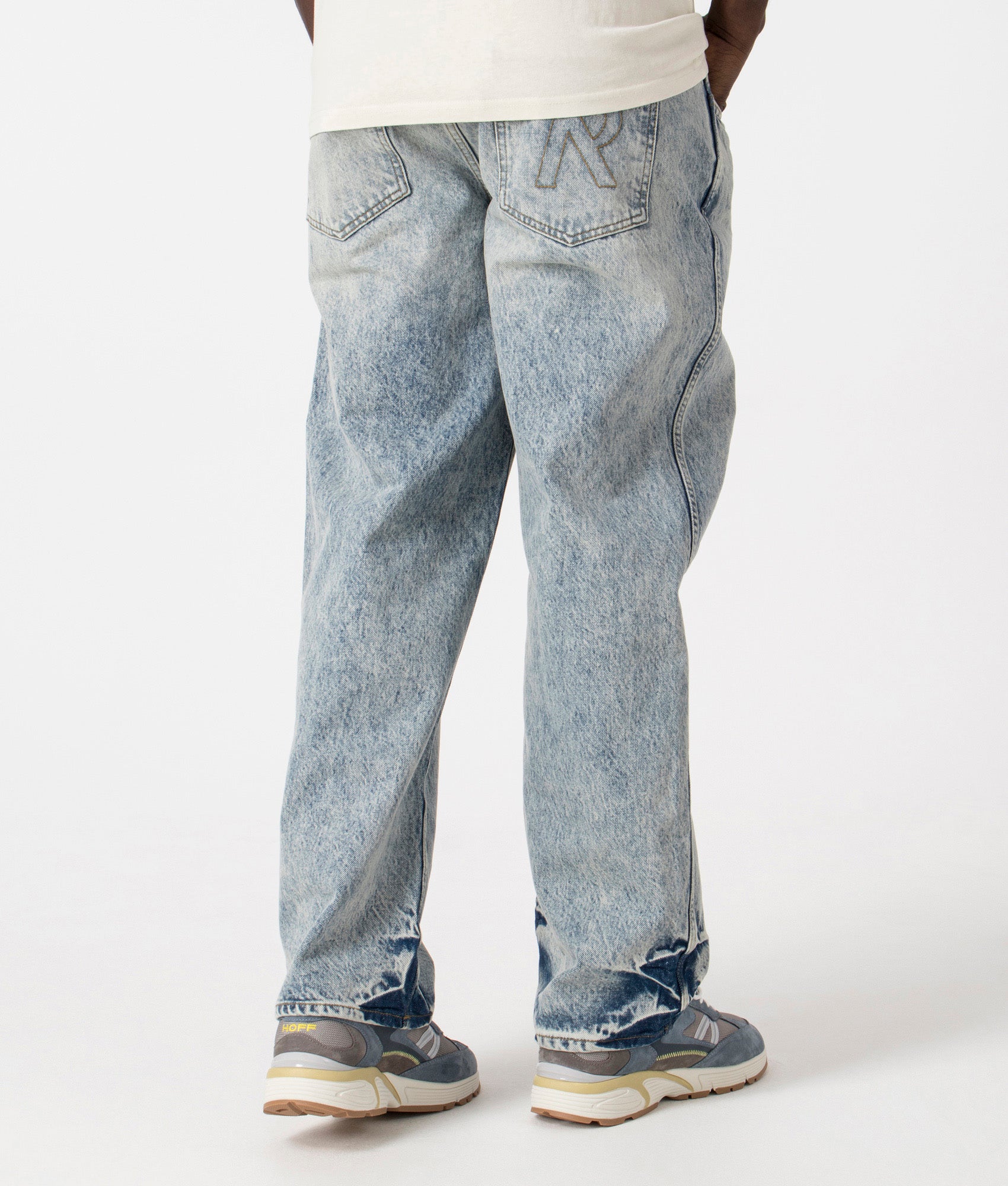 Represent Style Baggy Denim 180 Cement detail 2