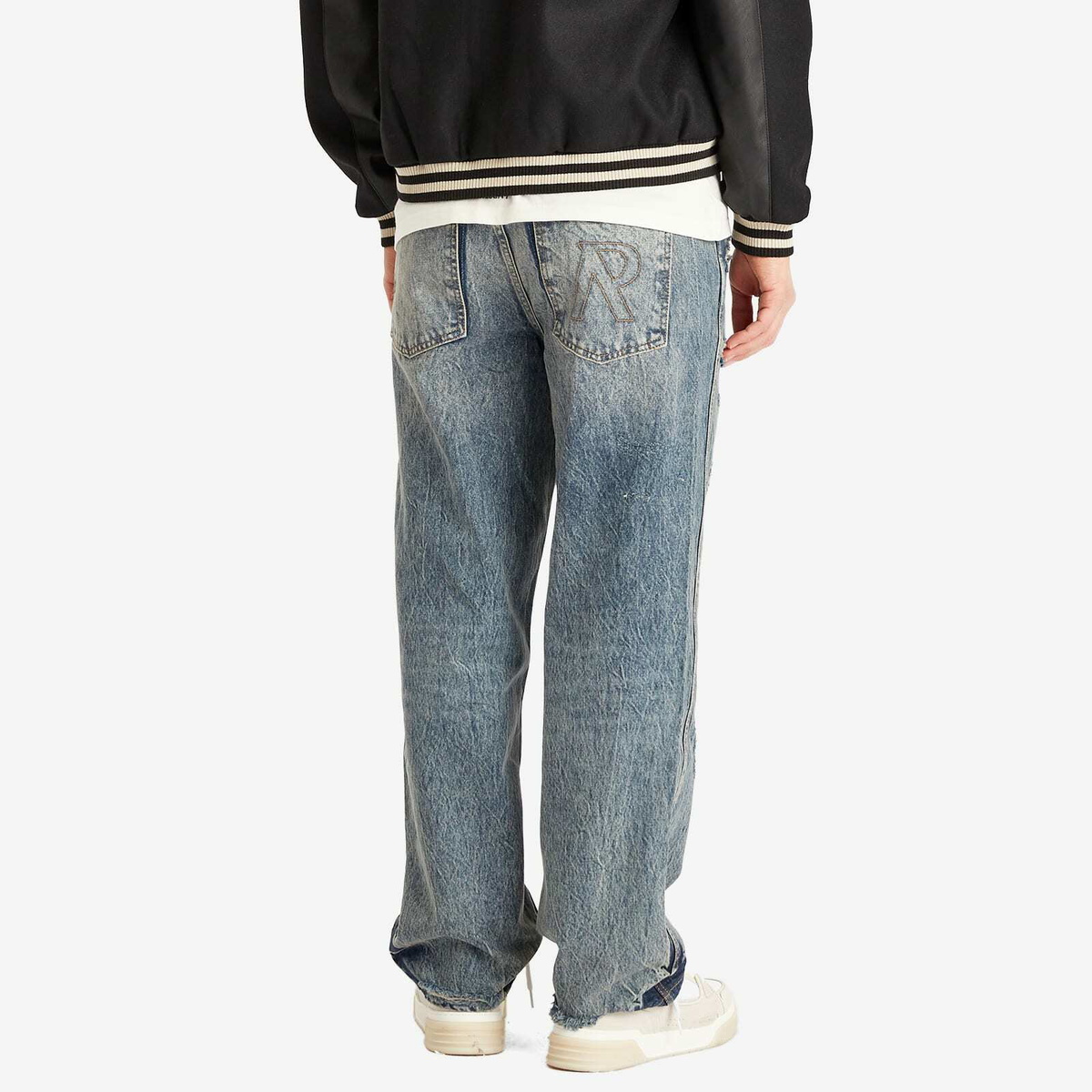 Represent Style Baggy Denim 180 Cement detail 3