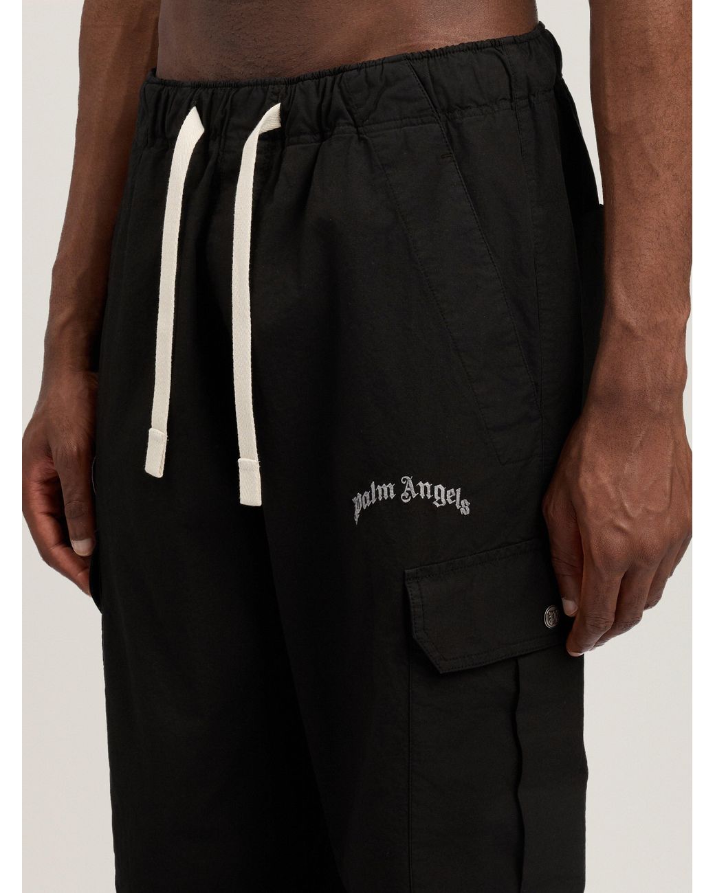 Palm Angels Style Utility Pant 185 Cement detail 2