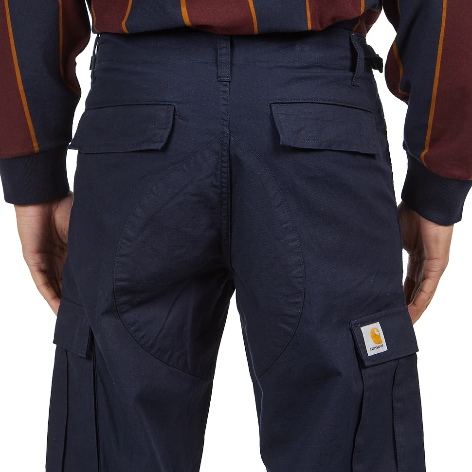 Carhartt Style Parachute Pant 187 Navy detail 4