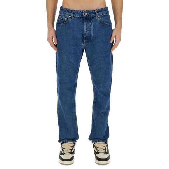 Palm Angels Style 874 Straight Pant 192 Raw Denim detail 2