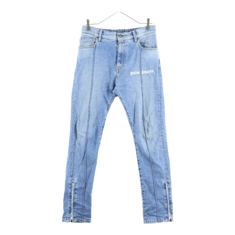 Palm Angels Style 874 Straight Pant 192 Raw Denim detail 4