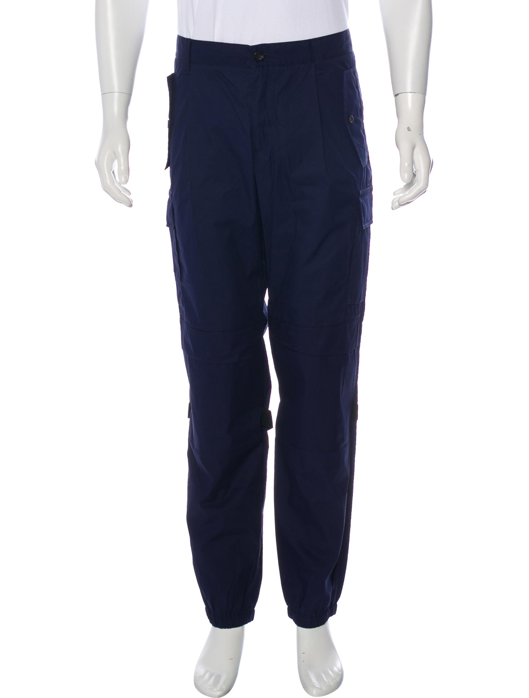 Gucci Style Utility Pant 205 Navy detail 4