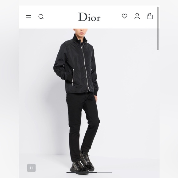 Dior Style 874 Straight Pant 208 Raw Denim detail 4