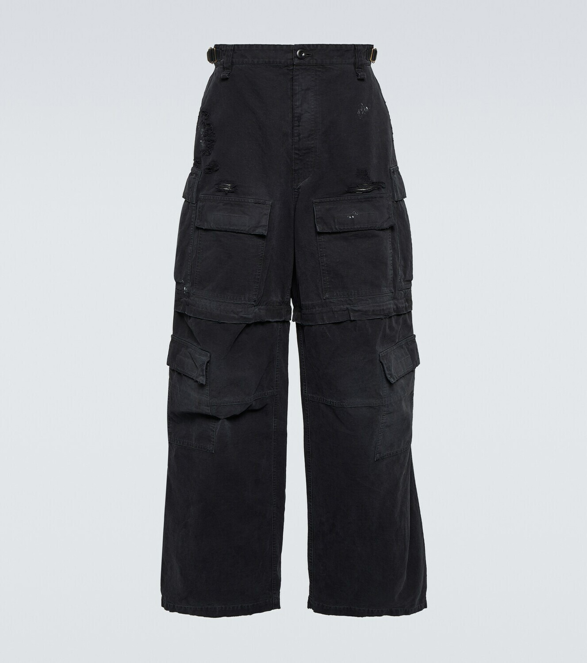 Balenciaga Style Cargo Pant 210 Bone detail 2