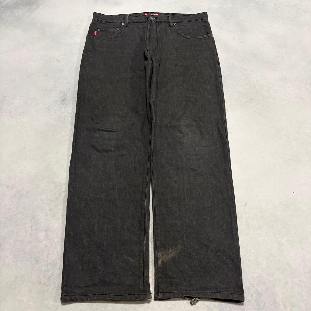 Stussy Style Baggy Denim 211 Black detail 3