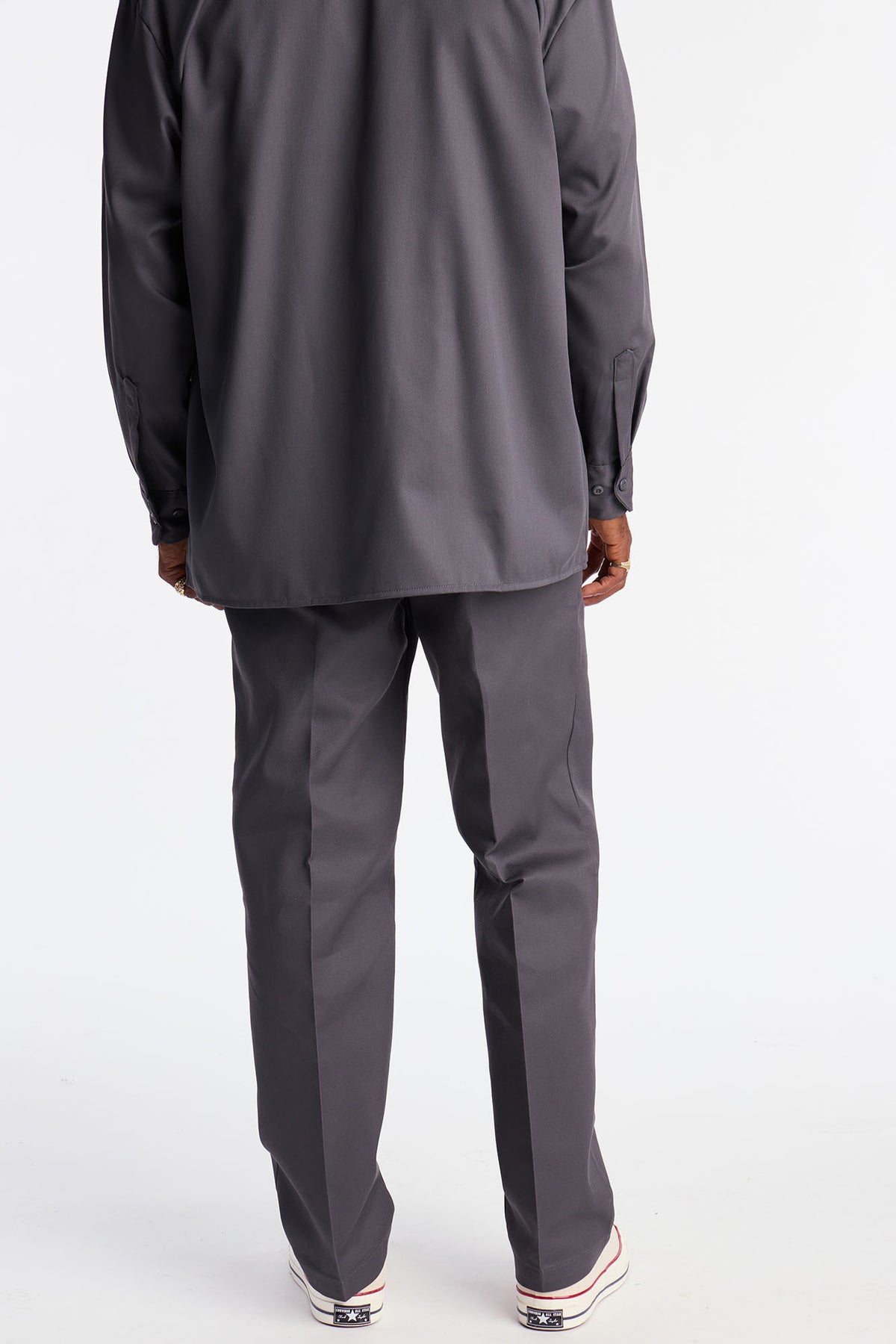 Yeezy Gap Style 874 Straight Pant 214 Charcoal detail 2
