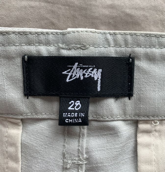 Stussy Style Cargo Pant 215 Stone detail 4