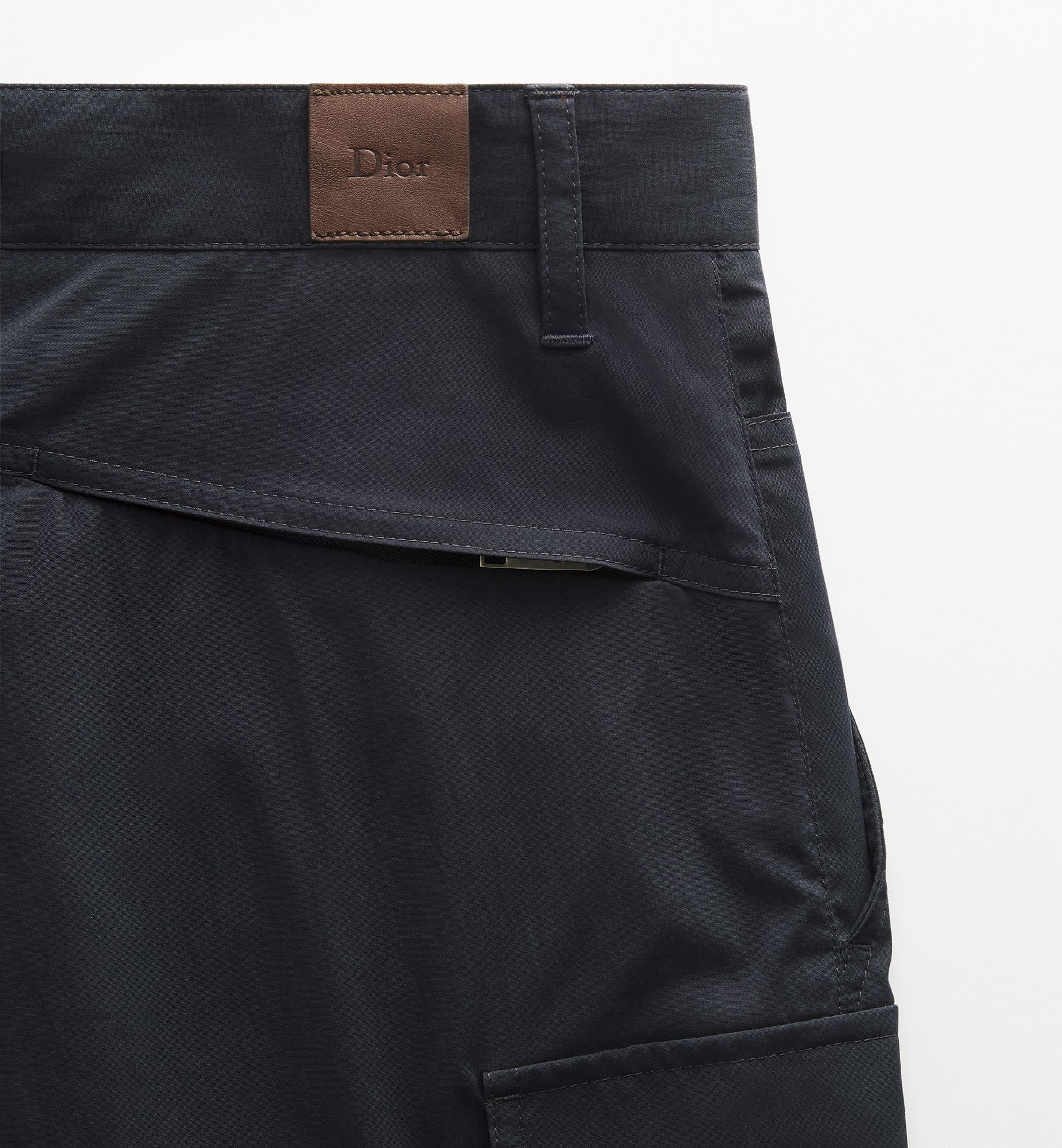 Dior Style Cargo Short 222 Navy detail 4