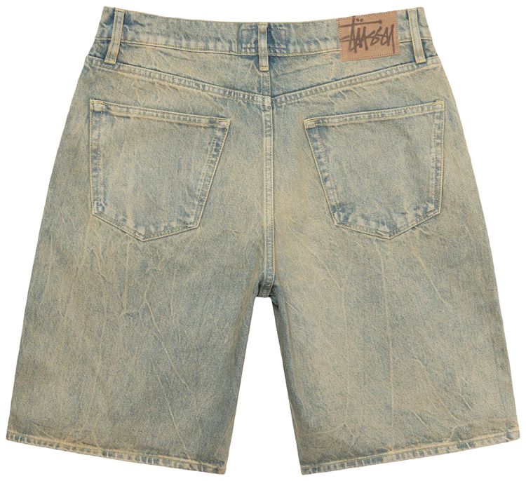 Stussy Style Sweat Short 231 Vintage Wash detail 4