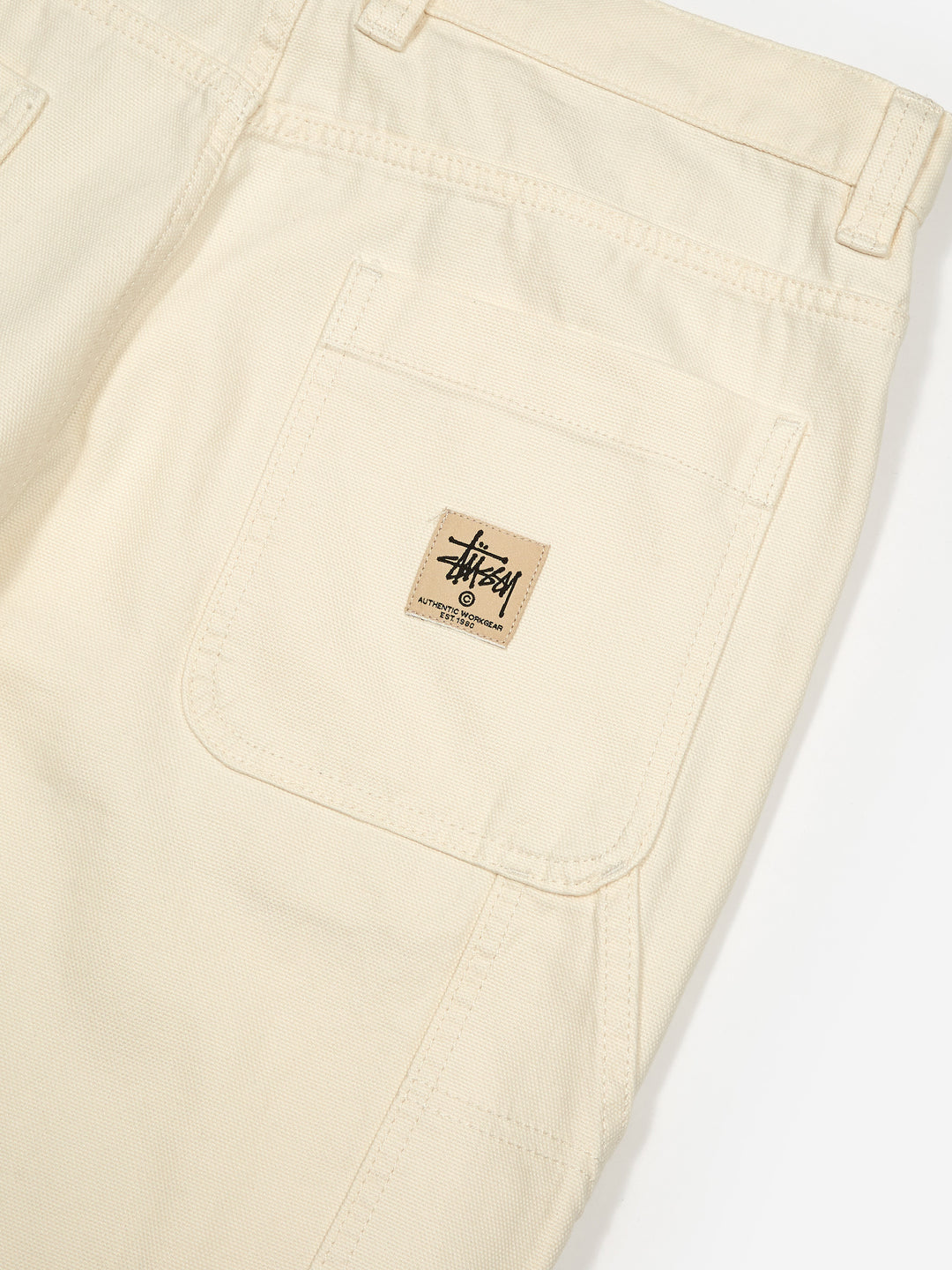 Stussy Style Double-Knee Work Pant 232 Sand detail 3