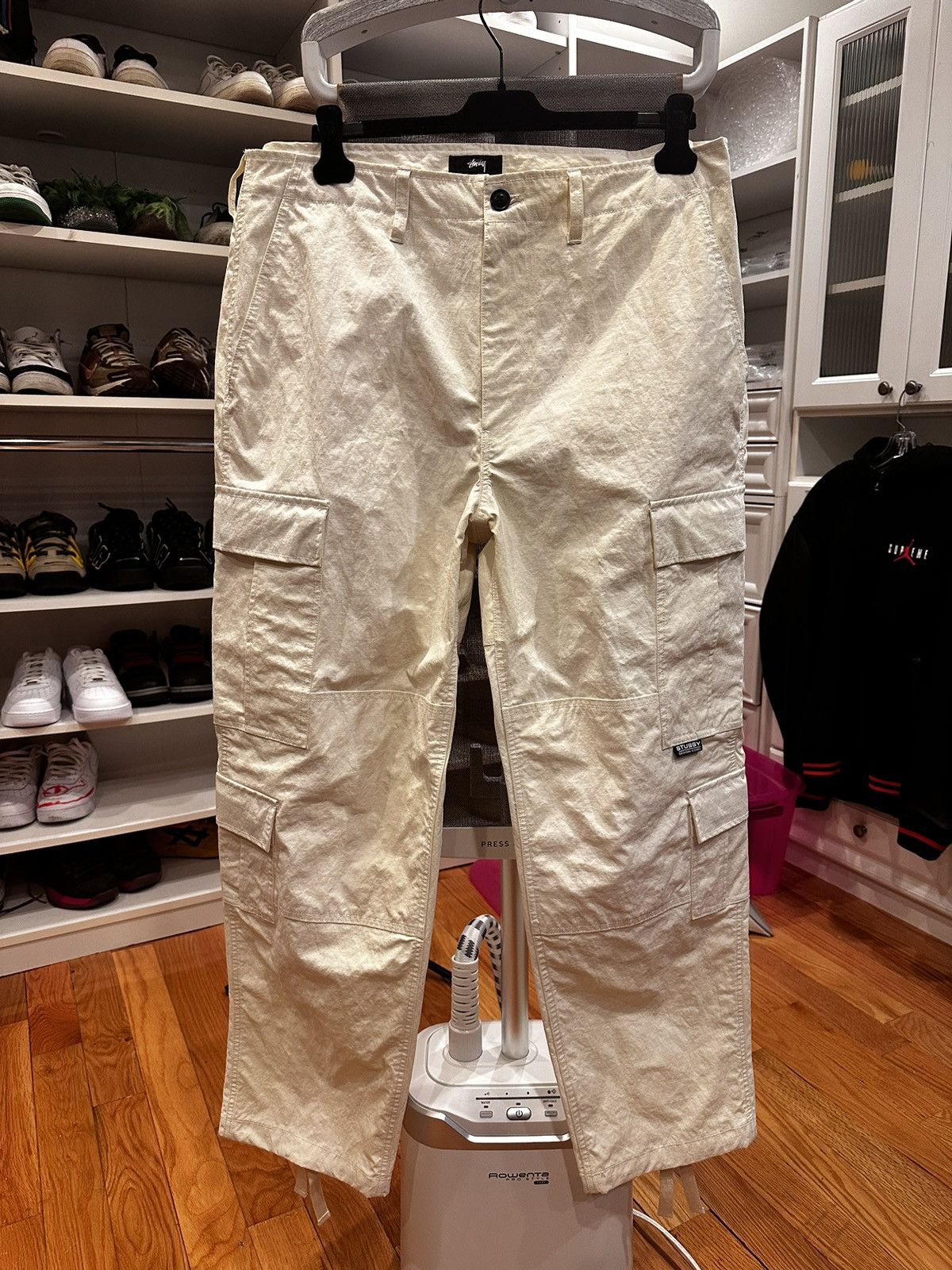 Stussy Style Nylon Cargo 233 Stone detail 3