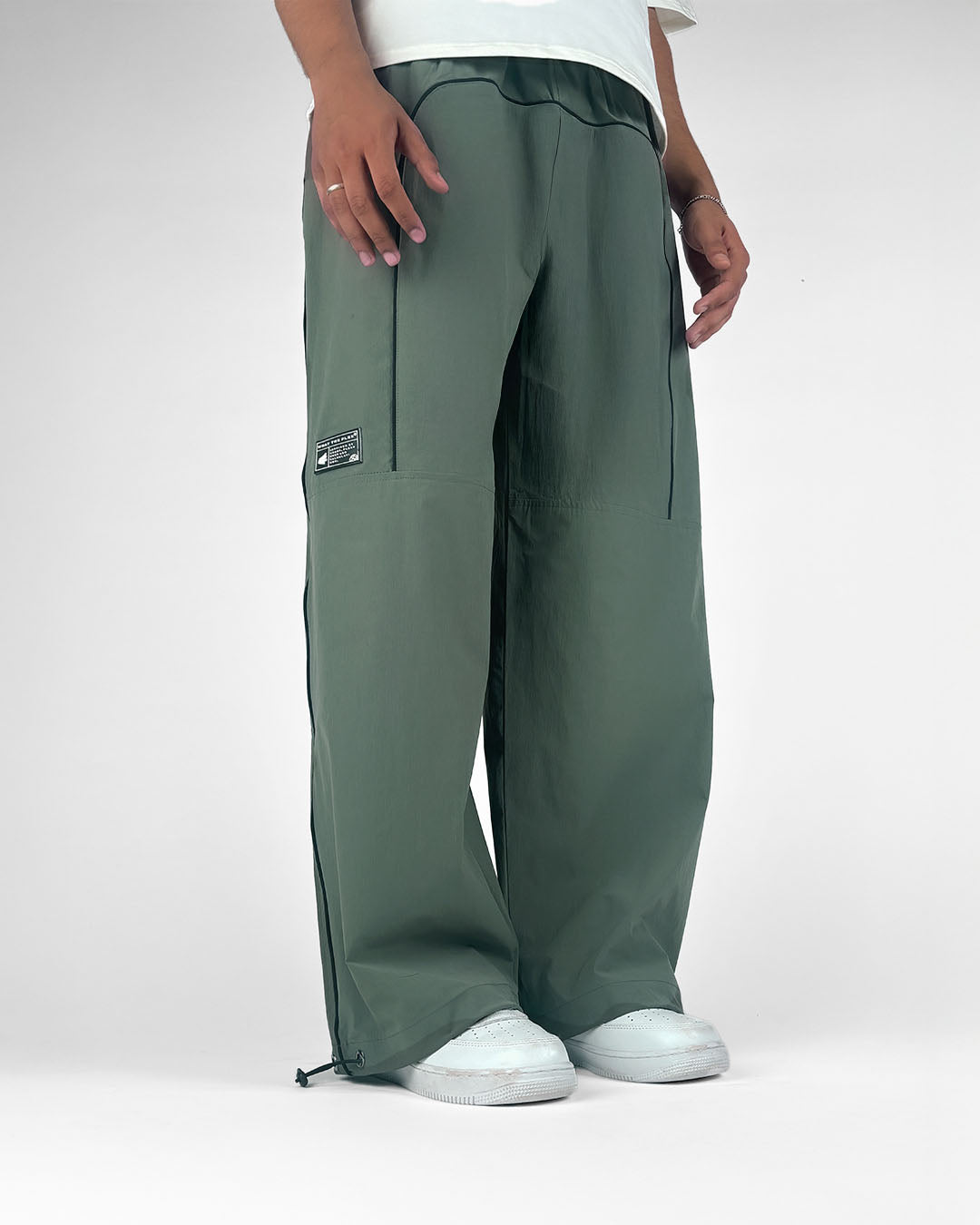 Represent Style Parachute Pant 239 Sage detail 2