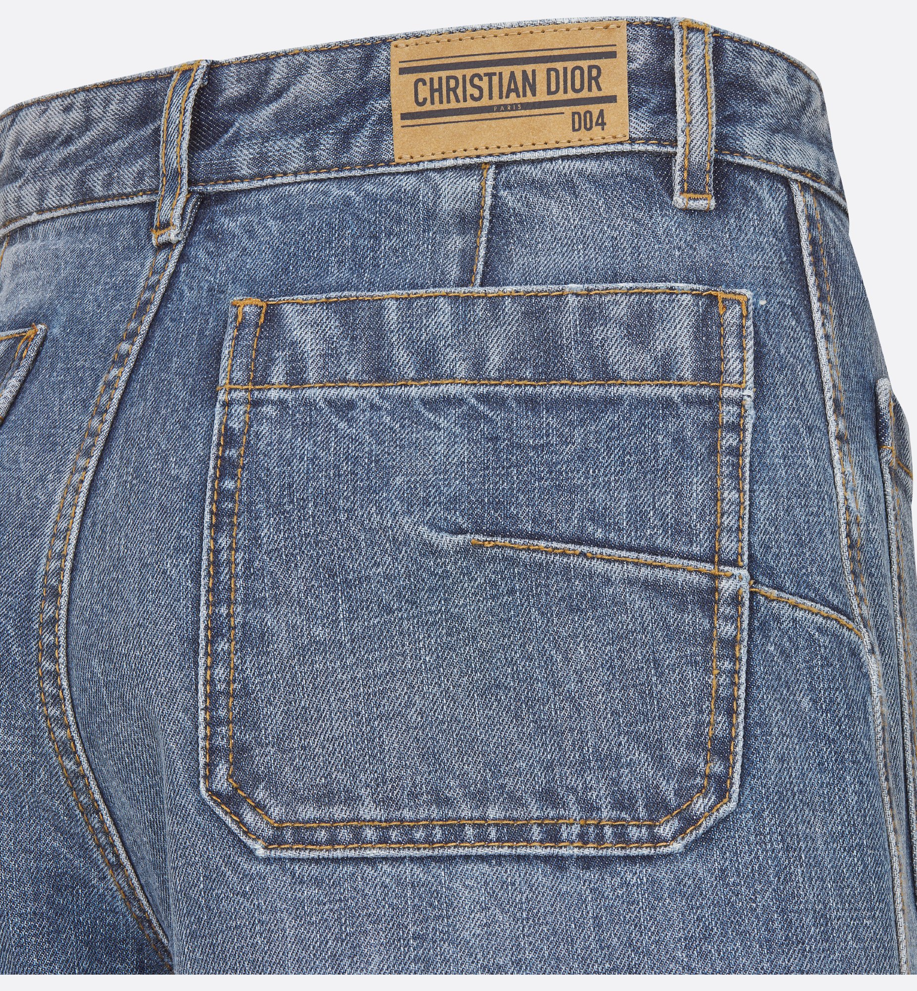 Dior Style Baggy Denim 241 Cement detail 3